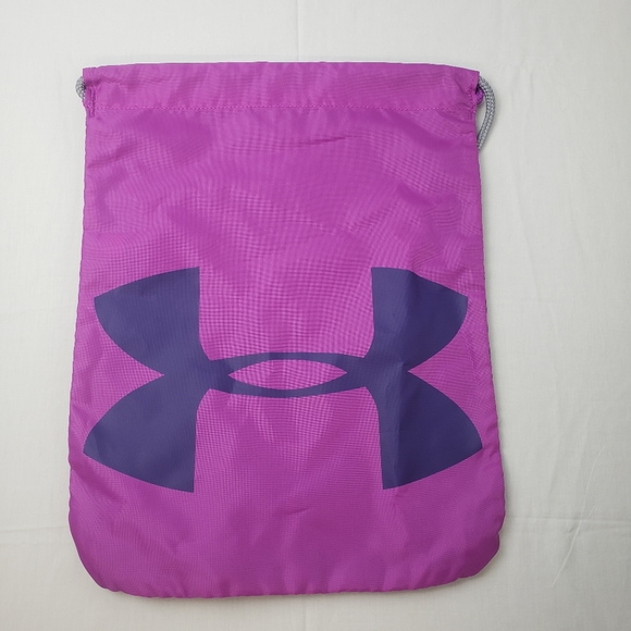 Under Armour Ozsee purple sackpack backpack gym bag - Picture 1 of 13